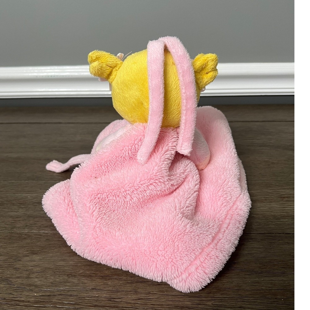 Blankets & Beyond Pink Plush Doll Lovey‎ Security Blanket Toy - Picture 3 of 6